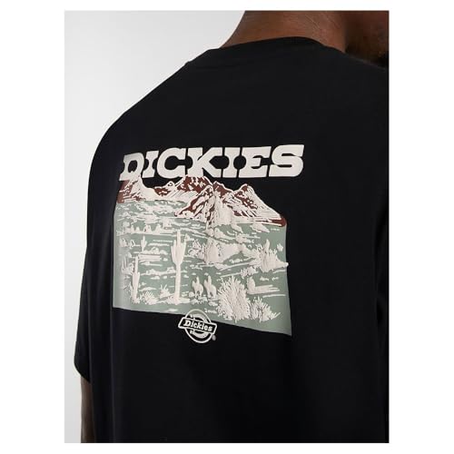 Dickies - T-Shirt Landscape, Uomo, Nero, Taglia: 2XL - 7