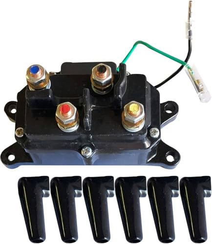 1 Pc Winch Electrical Solenoid Relay for ATV & UTV Recovery Systems