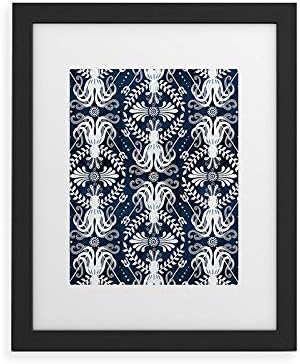 Deny Designs Heather Dutton Framed Art Print, Black Classic (8" x 10"), Mythos