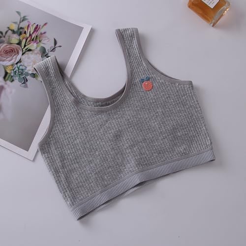 Training Bra for Girls Seamless Cami Sports Vest Cotton Bralette4
