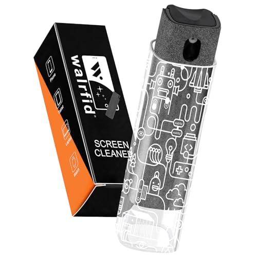 image for walrfid Car Screen Cleaner Spray and Wipe, Laptop Touchscreen Mist Cle