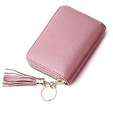 ❤ Struktur: 1 Reißverschlusstasche mit 11 Kartenfächer.Große Kapazität entspricht Ihrem täglichen Gebrauch.Zum beispiel Kreditkarte / ID-Karte / Führerschein / Visitenkarte / Rechnung / Bargeld usw.