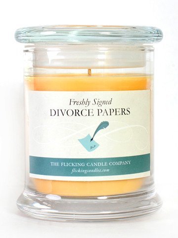 Flick Candles Freshly Signed Divorce Papers1