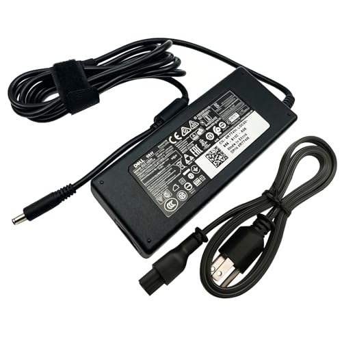 Dell 90W AC Power Adapter 4.5mm Connector with 1m Cable for Laptops