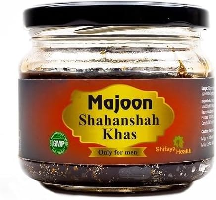 - Shahanshah Khas – Unani Medicine for Men’s Vitality, Strength, Energy & Endurance | Herbal Tonic for Performance & Power by Shifaya Health | 250 g