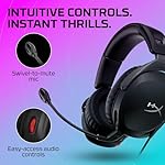 HyperX Cloud Stinger 2 – Gaming Headset, DTS Headphone:X Spatial Audio, Lightweight Over-Ear Headset with mic, Swivel-to-Mute Function, 50mm Drivers, PC Compatible, Black - Image 5