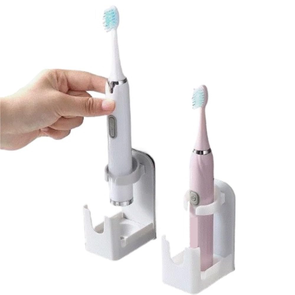Porta Spazzolino Decorazione, Portaspazzolino Elettrico Senza Foratura, Adatto For L'uso In Bagno Multifunzione Moderno