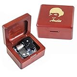 caja de musica vals de amelie Dimensiones: alrededor de 6,6 x 7,5 x 4,4 cm. Peso: alrededor de 150 g.