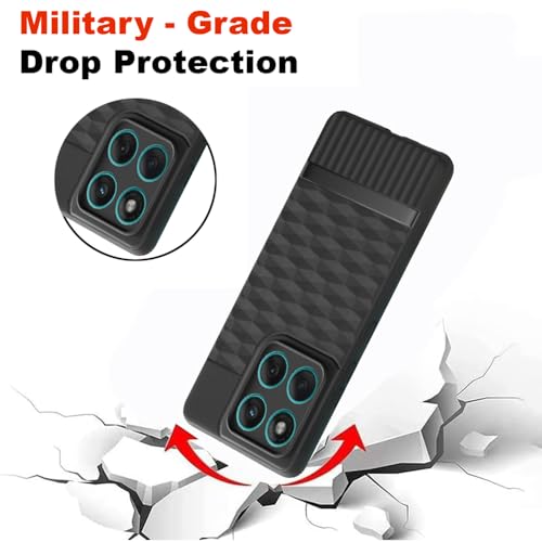Image of Shockproof Case for Motorola Moto Edge 60 5G / Edge 60 Fusion 5G | Full Camera Protection | TPU Flexible Back Cover for Motorola Moto Edge 60 5G / Edge 60 Fusion 5G (Matte Black)