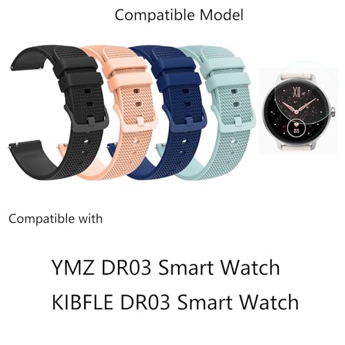 Correa Reloj de Pulsera Silicona Quick Release 3 Pack miniatura 2