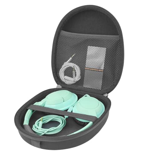 Linkidea Headphone Carrying Case Compatible with Bose QCUltra II, QC45, QC35 II, 700, SoundTrue Headphones Around-Ear Style, SoundLink Around-Ear II Headset Hard Travel Bag (Grey)