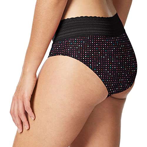 Image of Warner's womens No Pinching No Problems Dig-free Comfort Waist With Lace Cotton Hi-cut Rt2091p