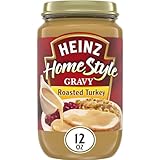 Homestyle Roasted Turkey Gravy 12 oz Jars (Pack of 4)