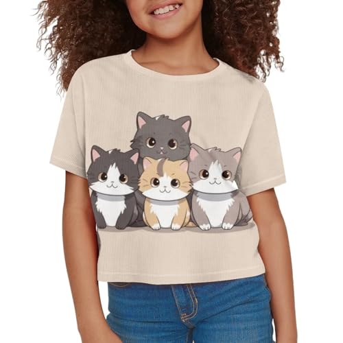 Image of Ystardream Cute Shirts for Teens Girls 6-16 Years Casual