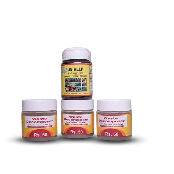 3 Bottle Waste Decomposer Made by Use JBPL Technology for Organic Farming 1Bottle jb Kelp Seaweed Extract Powder Manure (Set of 4) (B0CKX5S2BT) Amazon Price History, Amazon Price Tracker