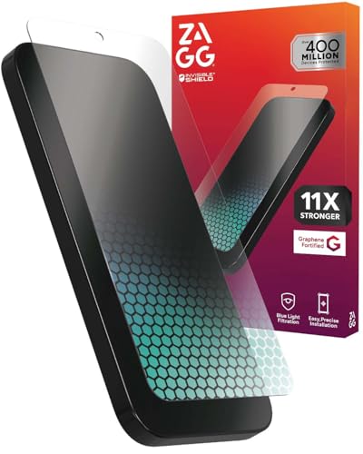 Image of ZAGG Glass XTR4 Samsung Galaxy S25+ / S24+ Screen Protector - Tempered Glass, 11X Stronger with Graphene, Blue Light Filtering, Anti-Reflective Technology, InvisibleShield, Easy Dust-Free Installation