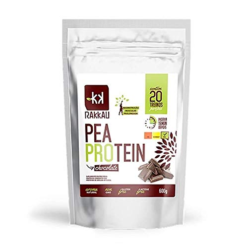 Pea Protein Sabor Chocolate 600g - Rakkau, 600g - Rakkau