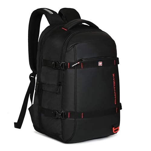 Image of HOT SHOT PHANTOM-X,Detachable Key Ring,Trolley sleeve,Suspension straps,laptop backpack for men|office bag for men|college bag |laptop bag,32 L for men & women