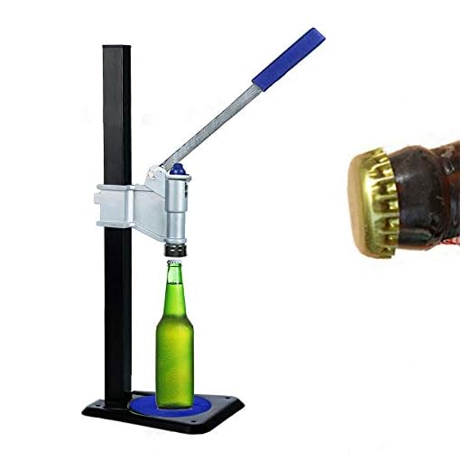 Professional Bench Beer Bottle Capper, Manual Bottle Machine Bottle Cap Sealer for Soda Soft Drink Home Brew Beer (US Shipping)