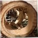 DOITOOL Solid Wood Pipe Toys Guinea Pig Tunnels Hamster Hideout Small Animal House