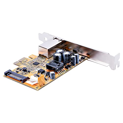 Image of StarTech 1-Port 2.5Gbps PoE Network Card, Windows /Linux, TAA (ST1000PEXPSE)