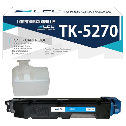Cartouche de toner cyan TK-5270C pour Kyocera ECOSYS M6230cidn P6230cdn