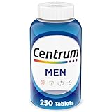 Centrum Multivitamin for Men, Multivitamin/Multimineral Supplement with Vitamin D3, B Vitamins and Antioxidants, Gluten Free, Non-GMO Ingredients - 250 Count