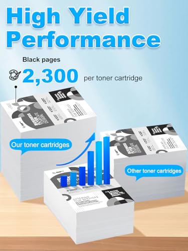 Image of USUPERINK CE505A Black Toner Cartridge Compatible Replacement for HP 05A | CE505A Work with LaserJet P2030 P2035 P2035N P2050 P2055 P2055D P2055DN P2055X Printer (4-Pack)