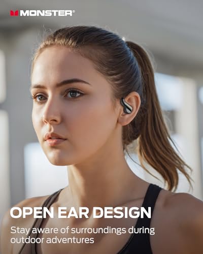 Image of Monster Open Ear AC390 Headphones, Bluetooth 6.0