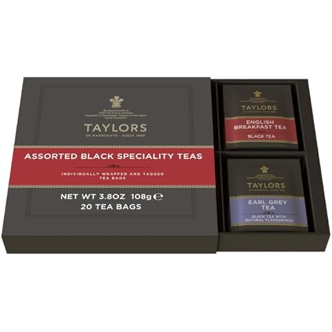Taylors of Harrogate Black Tea Variety Box Cover