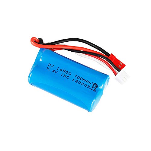 Evita quedarte sin energía con el pack de batería Li-po 7.4V 700mAh FT007 6