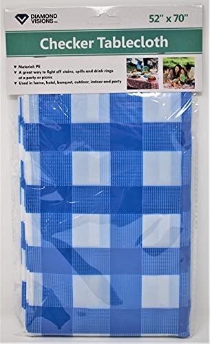 Flannel Back Tablecloth assorted colors 132cm x 178 cm Oblong