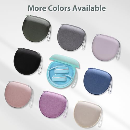 Image of Headphone Headset Case for Beats /JBL /JLab /TOZO /BERIBES /Picun /KVIDIO Noise Cancelling Over-Ear Foldable Headphones(Mint Green)