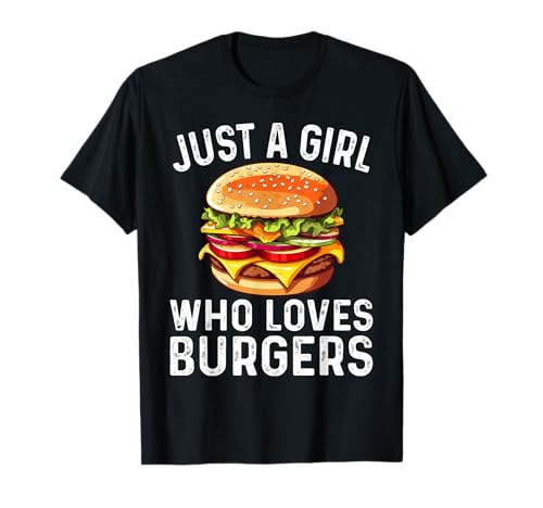 Cool Burger Art For Girls Men Hamburger Cheeseburger Lover Camiseta