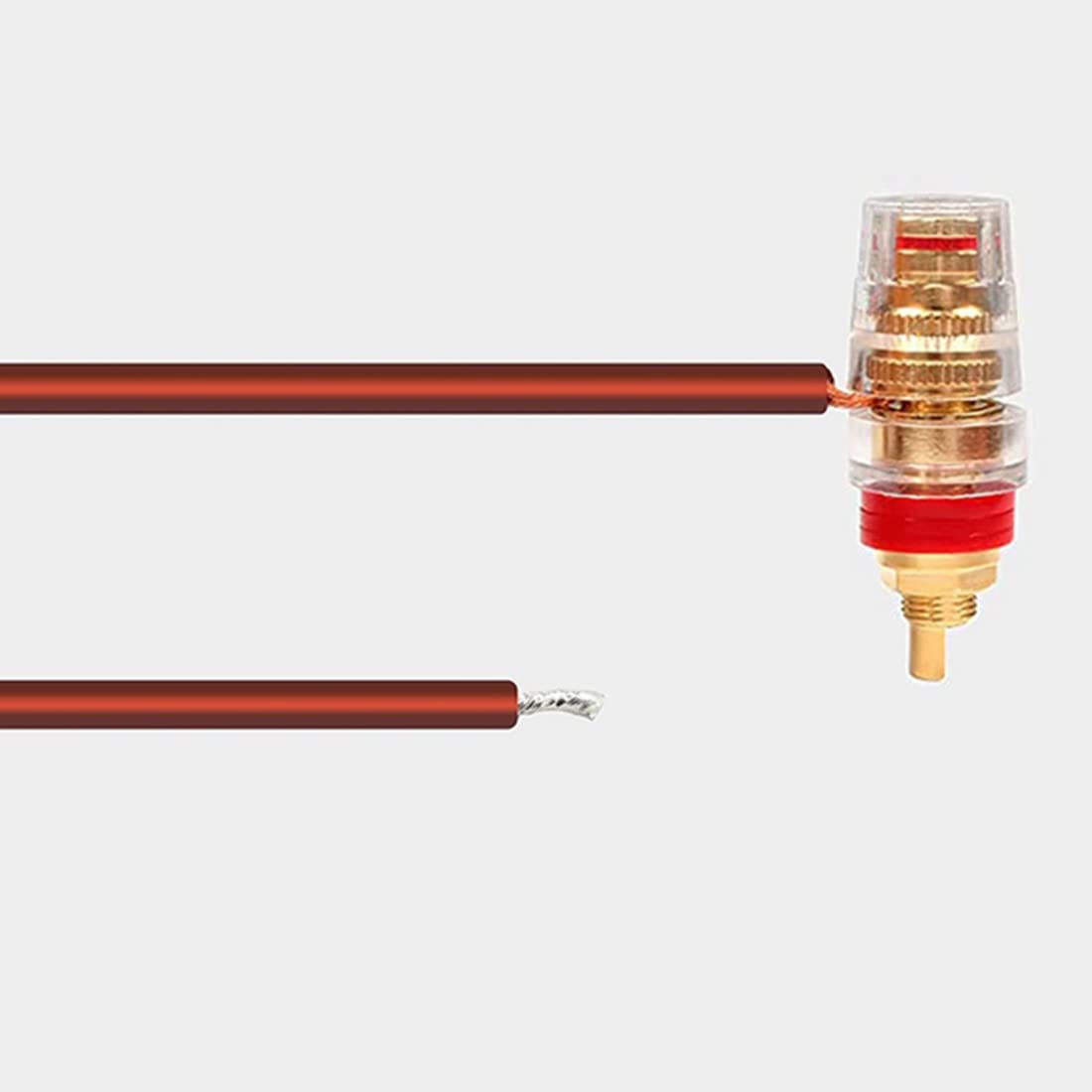 de Haut-Parleur XLR, Câble Nu de Haut-Parleur vers Prise XLR, Connecteur Mâle XLR 3 Broches Plaqué ou Câble Audio de Remplacement ExtréMité Ouverte