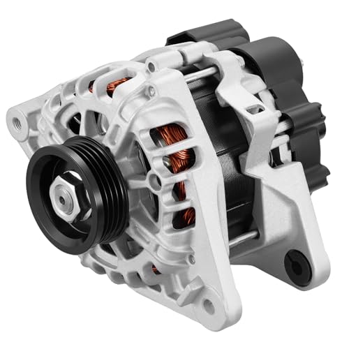 Image of BDFHYK Alternator Compatible with Hyundai Elantra 2007-2012 2.0L L4,Compatible with Kia Soul 2010-2011 2.0L L4,Compatible with Kia Spectra /Spectra5 2007-2009 2.0L L4 Replace 11311N,211311,2655635