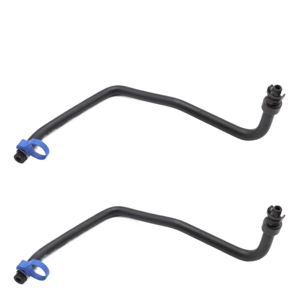 Dannvrkta 2Pcs Coolant Bypass Hose Compatible With 2011 2012 2013 2014 2015 2016 1.4L Vehicles Replacement For 13408385 13251447(2Pcs)