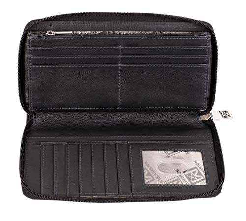 RFID Blocking Wanda Leather Wallet3