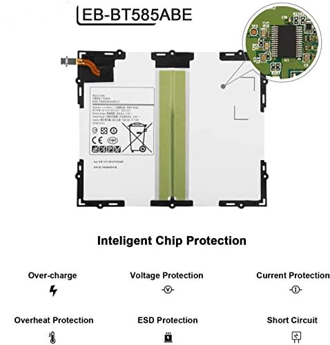 Batterie EB-BT585ABE Haute Capacité pour Samsung Tab A 10.1 2016