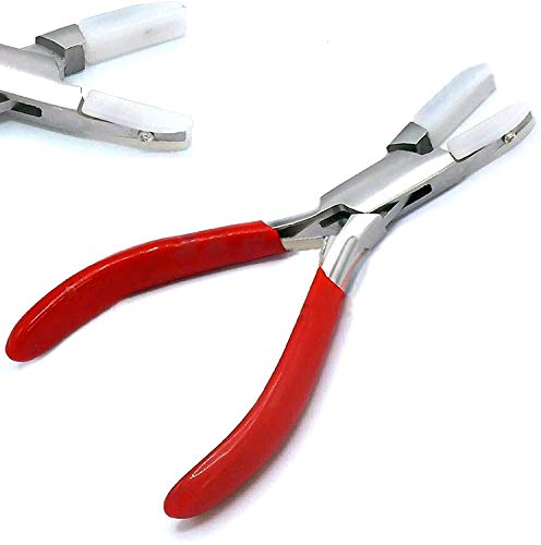 AAProTools Double Nylon Jaw Pliers Jewelry Plier With Replacement Jaws, Craft and Jewelry Tool Kit for Jewelry Making (Box Joint Construction)