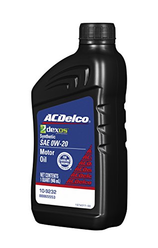 Aceite Sintético para Motor 0W-20 ACDelco 1 qt miniatura 2