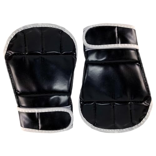 Guantes de boxeo para boxeo, palma abierta, medio dedo, absorción de golpes, guantes de boxeo para entrenamiento de artes marciales tailandesas