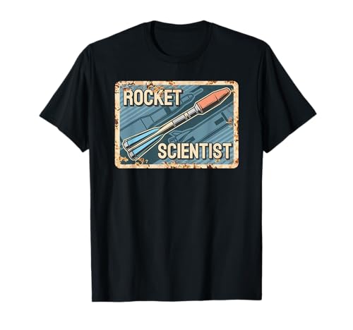 Vintage Rocket Scientist Aerospace Engineering T-Shirt