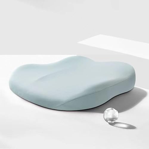 GUTYE Coche Cojín de Asiento para Fiat 500 C, Cojín Silla Espuma de Memoria Cojines para Conductores Cojín de Cuña Coche Accesorios Interior,D