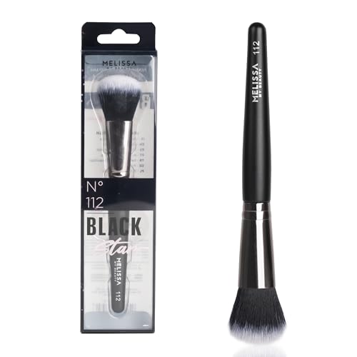 Melissa Pennello Black Star, Terra Indiana per Applicazione Leggera, Linea Professionale Make Up e Trucco