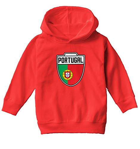 Portugal - Country Soccer Crest Toddler/Youth Fleece Hoodie2