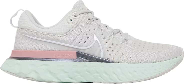 NikeReact Infinity 2 "Platinum Tint/White-Barely Green Women's Running Shoe US 9.5