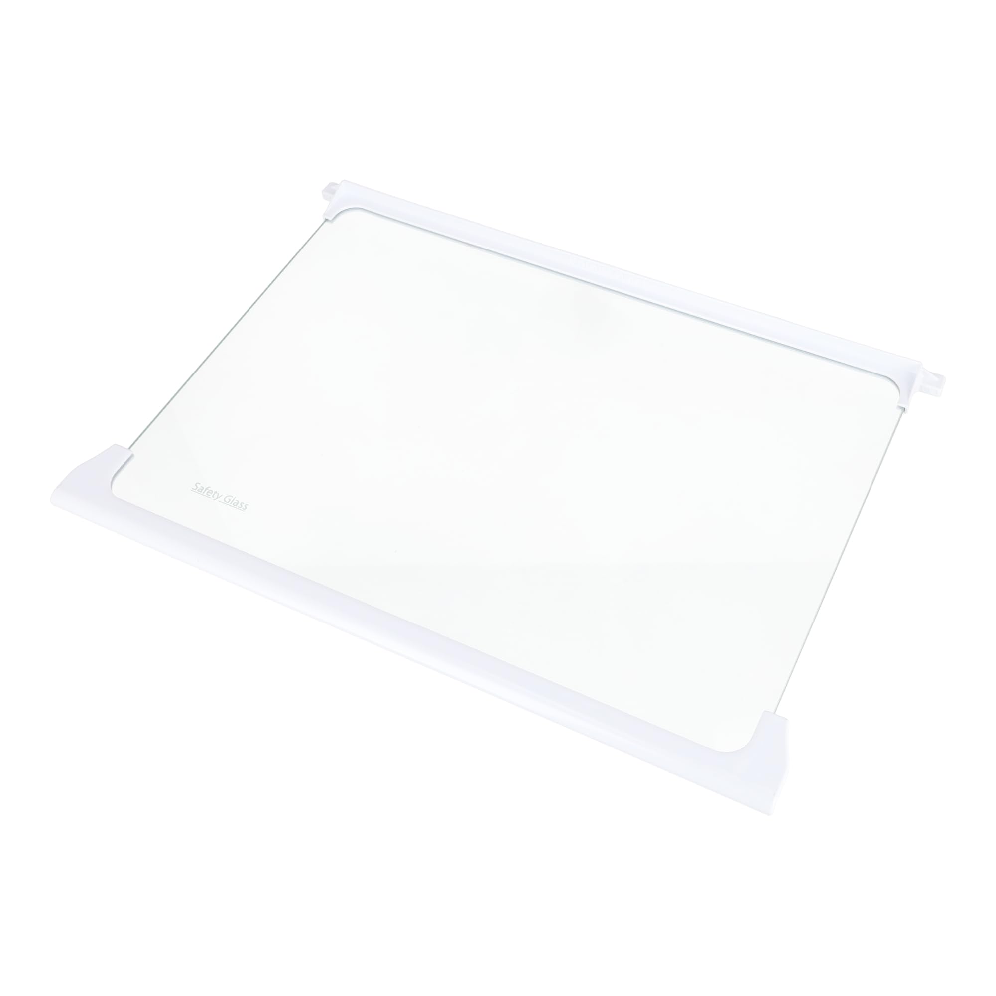 sparefixd Ripiano in vetro e bordi bianchi 451 x 302 mm per adattarsi a frigoriferi e freez Beko