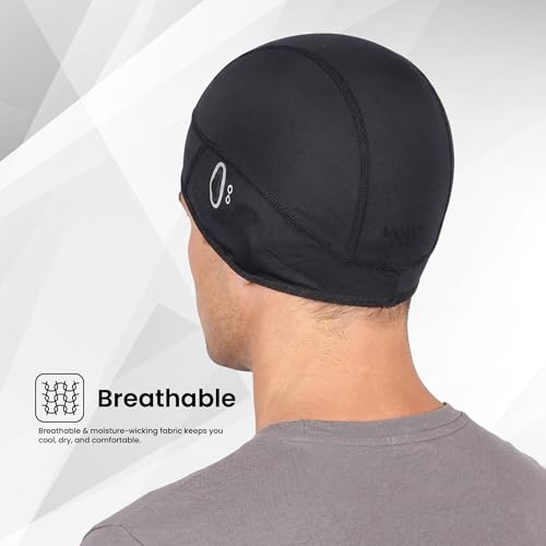 Image of Premium Skull Cap for Men & Women | High Elastic | Breathable Fabric | One Size Fits All | Lightweight & Comfortable