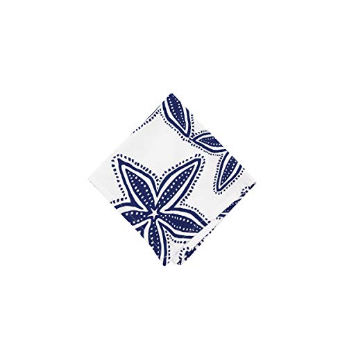 Servilleta de tela blanca 18 x 18 pulgadas miniatura 1